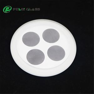 Vidrio Templado Plano de 6 mm Personalizado, Extra Claro, Absorbente de Calor, con Garantía de por Vida, para Uso en Cubiertas de Lámparas Industriales - Product Image 4