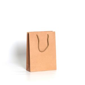 ถุงกระดาษบรรจุภัณฑ์แบบมีหูหิ้ว ลายนูน ทนทาน เป็นมิตรกับสิ่งแวดล้อม พิมพ์โลโก้หรูหรา สำหรับเสื้อผ้า ซูเปอร์มาร์เก็ต และงานแสดงสินค้า - Product Image 5