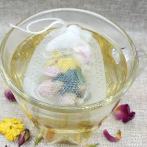 Kantong teh sekali pakai tali serut tidak ditenun pengiriman cepat Spot pabrikan tas obat Cina goreng pemisahan residu - Product Image 5