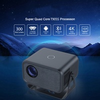 Projecteur portable Tripsky 4K Android Smart Bluetooth 5G Wi-Fi 1 + 8G Full HD LCD LED Projecteur de cinéma maison extérieur