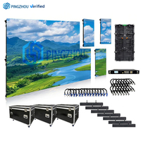 Pantalla LED para Alquiler en Escenarios de Conciertos, Video Wall P3.91 para Exteriores, Resistente al Agua IP65, 500x500mm, Panel HD para Eventos, Festivales y Espectáculos en Vivo