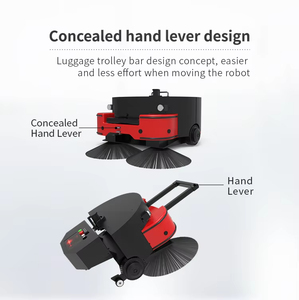 Robot de Limpieza Eléctrico Industrial y Comercial Avanzado, Barredora de Pisos con Navegación Láser SLAM, Autopropulsado, Batería de 38.4V 25Ah - Product Image 4