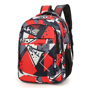 Men's <b>Backpack</b> Large Capacity Waterproof Business Travel Red Black Blue Green Pattern 36-<b>55L</b> Detachable Straps Interior Zipper - Product Image 2