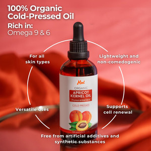 100% Pure Abrikozenpitolie voor huid, gezicht, haar, zeepmaken, massage, draagolie voor etherische oliën - Product Image 2