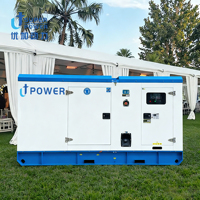 Groupe électrogène diesel silencieux 250 kVA à faible consommation d'énergie, conception à enroulement entièrement en cuivre, démarrage à distance, 50/60 Hz, certifié ISO
