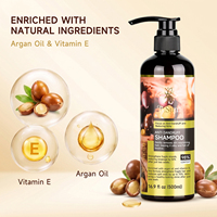 Shampooing Crème Antichute FUSUN à l'Huile d'Argan 500ml, Soin Réparateur Capillaire et du Cuir Chevelu, Formule 2-en-1, Fournisseur Marque Blanche en Gros