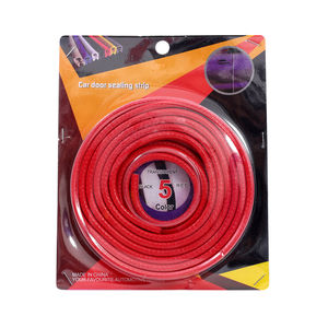 उच्च गुणवत्ता वाले यू आकार दरवाजा रबर सीलिंग स्ट्रिप धातु कार डोर रक्षक रबर कार डोर गार्ड - Product Image 5