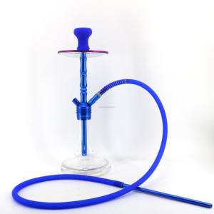 Shisha-pluma de aluminio con burbujas, pipa de agua, Bongo, para fumar, Sheesha - Product Image 2