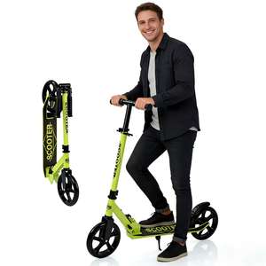 Sıcak Fırsat Yetişkinler İçin PU Tekerlekli Scooter Çocuklar İçin 2 Tekerlekli Scooter Yetişkinler İçin Binilebilir Scooter - Product Image 2