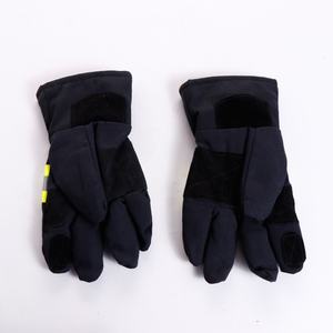 Gants de pompier personnalisés à cinq doigts, ignifuges, isolants thermiques, accessoires d'équipement incendie en gros - Product Image 4