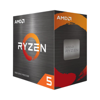 Processeur de bureau AMD Ryzen 5 5500 6 cœurs 12 threads débloqué 3,5 GHz 55 nm avec refroidisseur Wraith Stealth, nouveau socket AM4