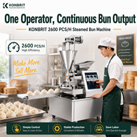Petite machine commerciale de fabrication de momos pour siopao, bao bun, pâtes farcies, usine de transformation alimentaire, usine de produits surgelés
