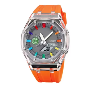<span class=keywords><strong>Montre</strong></span> analogique à quartz antichoc série <span class=keywords><strong>G</strong></span>, modèle GA2100, mouvement Haiou, boîtier en acrylique 46 mm, verre de luxe, étanche 100 m pour <span class=keywords><strong>femme</strong></span> – Meilleures ventes - Product Image 5