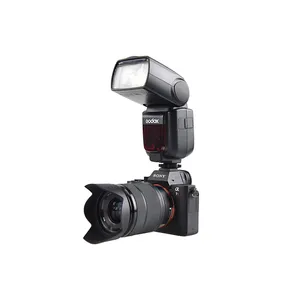 Godox TT685 TTL 1/8000S Flash Speedlite Baterai Bawaan 2000MAh untuk Semua Kamera Merek Terbaru