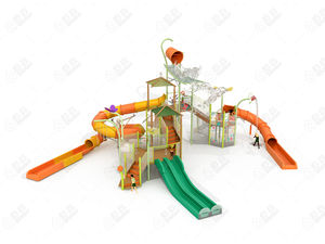 2025 nouveau modèle <span class=keywords><strong>Jungle</strong></span> thème coloré maisons d'eau interactives pour Parent-enfant Amusement <span class=keywords><strong>Aqua</strong></span> Parks - Product Image 2