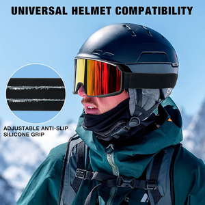 Gafas de protección ocular de esquí de la mejor calidad, lentes de espejo antivaho, gafas de nieve magnéticas para Snowboard, gafas de esquí para mujer - Product Image 2