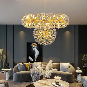 TOGETHER Modern Simple Dandelion Style Restaurant <strong>Hanging</strong> Lights <strong>for</strong> <strong>Home</strong> Decoration <strong>Bar</strong> G9 Crystal Chandelier Pendant Lamp - Product Image 2