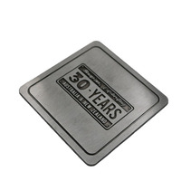 Sous-verres ronds personnalisés en métal