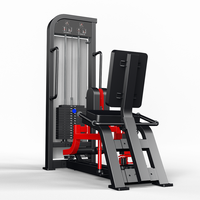 Appareil de fitness pour la gym : Machine d'abduction et d'adduction à charge par broches pour les hanches avec poignée