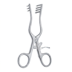 Rétracteur manuel auto-rétentionnant West S/R en acier inoxydable chirurgical réutilisable de haute qualité, instrument chirurgical général ORL - Product Image 1