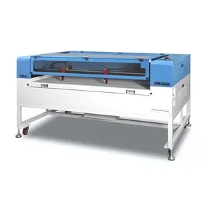 CO2 LASER CUTTING MACHINE camera positioning for Fabric knitted material Cnc Laser Co2 Cutting Machine