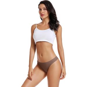FOXA Lot de 5 culottes sans couture pour femme, taille basse, confortables et respirantes - Product Image 2