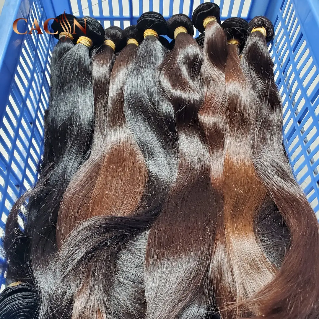 Cheveux brésiliens naturels remy lisses 16 18 20 22 pouces, 100 cheveux humains, livraison rapide, échantillon gratuit, livraison rapide