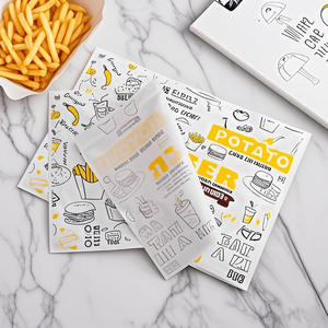 Papel de seda industrial para <span class=keywords><strong>restaurante</strong></span>, cera de un solo lado para postres, gofres, sándwich, queso, pan de <span class=keywords><strong>Hamburgo</strong></span>, envoltura de Pizza - Product Image 1