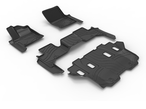 Tapis de sol et tapis de coffre complets en TPE 3D5D pour <span class=keywords><strong>Toyota</strong></span> Land Cruiser <span class=keywords><strong>7</strong></span> <span class=keywords><strong>places</strong></span> (LC300) conduite à gauche, étanches, pour l'exportation (21-25) - Product Image 2