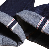Jeans pour hommes en denim japonais selvedge brut, non lavé, de haute qualité, en coton, sur mesure, vente en gros