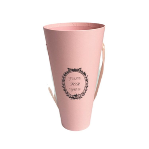Nuova Scatola di Carta alla Moda, Piccola Scatola Rotonda in Cartone per Fiori, Confezione Regalo per Fiori Immortali - Product Image 3