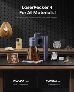 Laserpecker lp4 Deluxe với thông minh LED cảm ứng mini Laser khắc cầm tay sợi Laser đánh dấu Máy tự làm cho tất cả các vật liệu - Product Image 6