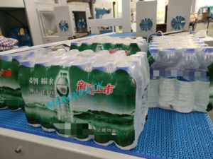 เครื่องห่อ<span class=keywords><strong>ฟิล์ม</strong></span>พลาสติก PE PET แบบยืดหดได้เครื่องห่อเบียร์โคล่าแบบอัตโนมัติชิ้นเดียว - Product Image 6