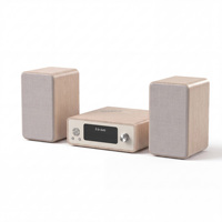 Lecteur CD en bois MDF de nouvelle conception, système audio haute fidélité avec Bluetooth sans fil