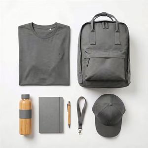 Kit Ecológico Todo en Uno Color Gris, con Regalos Personalizados Versátiles e Ideales para Empleados y Clientes - Product Image 3