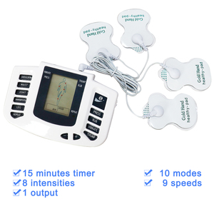 Pasokan pabrik Unit TENS mesin pemijat Nadi 10 mode pijat akupunktur Stimulator penghilang nyeri - Product Image 2