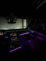 Luz Ambiental Dinámica de 64 Colores para Audi Q7 Facelift 2020-2025, Control por Pantalla MMI, Actualización de Iluminación LED Interior