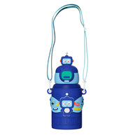 Termo Infantil de Acero Inoxidable 316, Aislado al Vacío, con Doble Tapa para Bebidas, Resistente a Caídas, Botella de Agua Portátil para la Escuela, Viajes y Actividades al Aire Libre