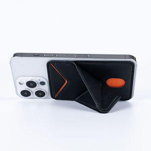 LOGOTIPO Personalizado Nuevo Diseño Original hasta la Cartera Titular DE LA Tarjeta Magnética Funda de Teléfono de Cuero para Iphone 14 15 <span class=keywords><strong>Pro</strong></span> Max Cartera Magnética - Product Image 6