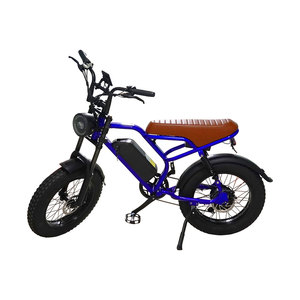 Vélo électrique tout-terrain pour adultes 7 vitesses 750W, batterie lithium 48V, moteur roue arrière, pneus larges 20 pouces, style urbain CS-M1A CS-M1 - Product Image 2