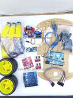Kit de Coche Inteligente a Precio de Fábrica, 4WD 2WD/ Kit de Coche de Seguimiento, Kit de Bricolaje, Placa de Desarrollo Uno, Chasis de Coche, Programación