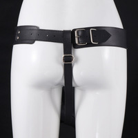 Amazon Best-seller : Double Godemichet Strap-On Noir pour Jouet Sexuel, Godemichet Supplémentaire Ajoutable
