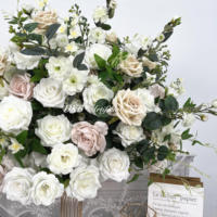 Nouvelle Boule de Fleurs et de Verdure pour Centre de Table de Mariage, Décoration pour Mariage, Maison, Hôtel, Villa, Fête