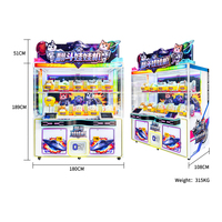 Machine de jeu d'arcade à roue tournante avec accumulation de points, paiement multiple et récompenses tombantes, équipement de jeu pour lieux de divertissement intérieurs - Vente chaude