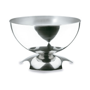 Ciotola di Servizio Champanero Luxe in Acciaio Inossidabile con Design Elegante della Base per Allestimenti Tavola Moderni - Product Image 1