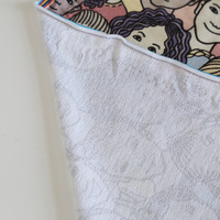 Tissu en molleton de bambou pour vêtements, doux et respirant, impression numérique personnalisée, approvisionnement direct d'usine, MOQ 1 mètre