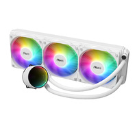 Refroidisseur de processeur liquide Abyss Mirror 360 mm avec ventilateurs ARGB RGB, ventilateur de refroidissement de boîtier, radiateur 360 mm pour pièces de PC