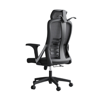 Chaise de bureau de direction ergonomique avec réglage en hauteur, pour usage domestique et professionnel, adaptée aux postures de travail prolongées sur ordinateur
