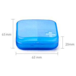 Original Factory Portable Vitamin Medicine Case 4 -12 Compartments <b>Plastic</b> <b>Pocket</b> Pill Organizer - Product Image 5