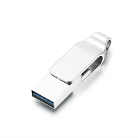 Clé USB Type C Mini en Métal, 2.0, 2-en-1 OTG, Écologique, Personnalisable avec Logo, pour Ordinateur Portable - Vente en Gros à Prix Abordable